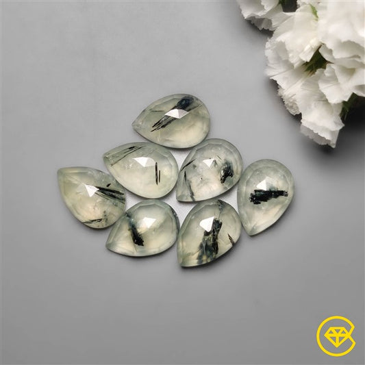 Prehnite,Tourmaline