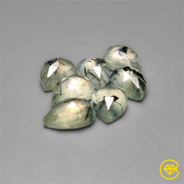 Prehnite,Tourmaline