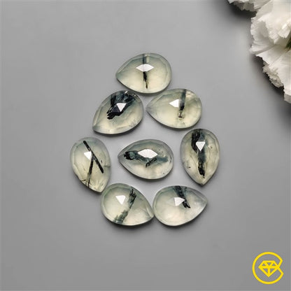Prehnite,Tourmaline