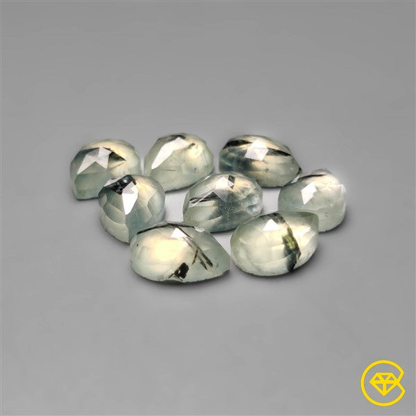 Prehnite,Tourmaline