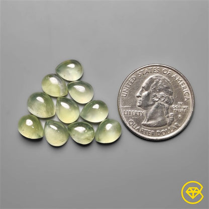 Prehnite,Tourmaline