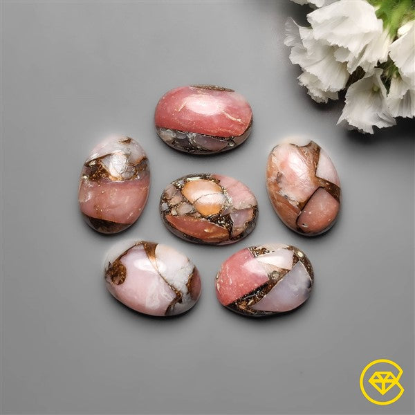 Mohave Turquoise,Pink Opal