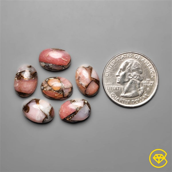 Mohave Turquoise,Pink Opal