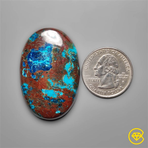 Chrysocolla,Hematite