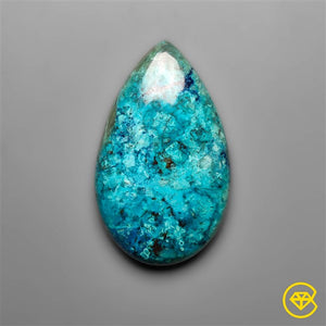 Gem Silica Chrysocolla Cabochon