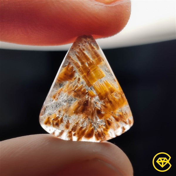Cacoxenite,Quartz
