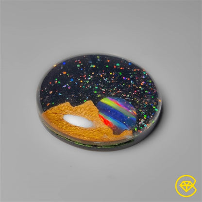 Aurora Opals,Maple Wood