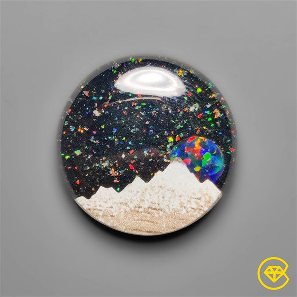 Aurora Opals,Maple Wood