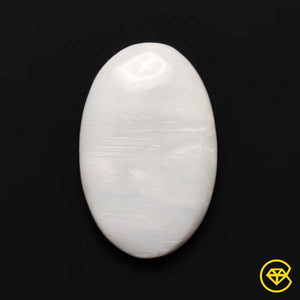 White Opal Cabochon