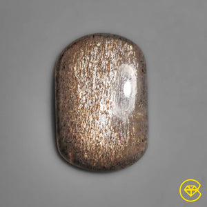 12 Carat Black Sunstone Cats Eye 23X15X4 mm From India