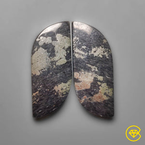 32 Carat Apache Gold Pair 28X12X4 mm From Arizona