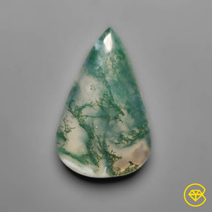20 Carat Moss Agate Cabochon 28X17X5 mm From India