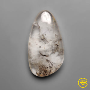 53 Carat Brazilian Dendritic Quartz Cabochon 40X21X7 mm From Brazil