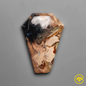 21 Carat Indonesian Palmroot Coffin Carving 31X21X5 mm From Indonesia