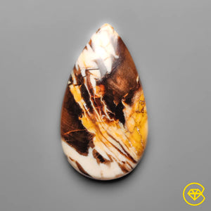 21 ct Peanut Wood Jasper Cabochon 33X18X5 mm From Kennedy Range