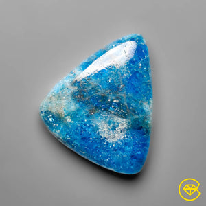 36 ct Neon Apatite Cabochon 27X23X6 mm From Madagascar