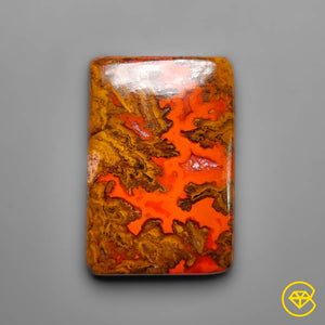 23 ct Moroccan Seam Agate Cabochon 24X17X5 mm From Morocco