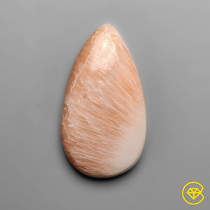 24 ct Pink Scolecite Cabochon 35X20X6 mm From South Africa