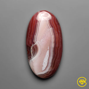 39 ct Botswana Agate Cabochon 39X21X5 mm From Minnesota