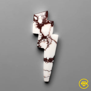 15 ct Wild Horse Jasper Lightning Bolt Carving 34X12X5 mm From Mexico