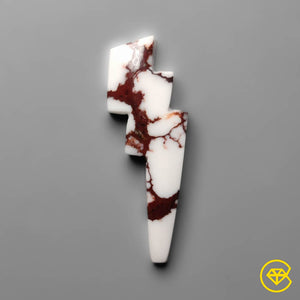 13 ct Wild Horse Jasper Lightning Bolt Carving 33X12X5 mm From Mexico