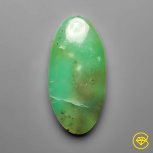 37 ct Chrysoprase Cabochon 37X19X6 mm From Madagascar