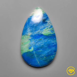 32 carat Congo Azurite Cabochon Natural 35X22X5 mm From Congo