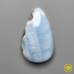 33 carat Peruvian Blue Opal Cabochon Natural 33X20X7 mm From Peru