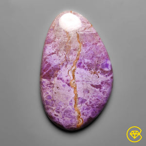 82 carat Purple Lavender Jade Natural 50X31X5 mm From Turkey