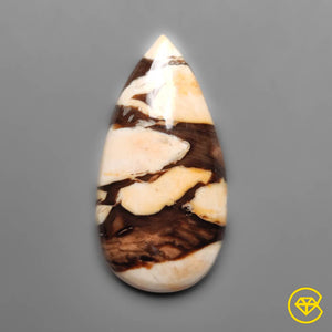 15 carat Peanut Wood Jasper Cabochon Natural 29X15X5 mm From Kennedy Range