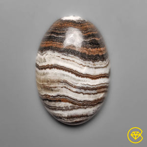 22 carat Phantom Calcite Cabochon Natural 27X18X5 mm From Mexico