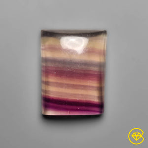 19 carat Purple Fluorite Cabochon Natural 19X14X6 mm From Belgium