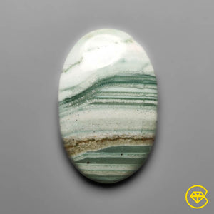 16 carat Saturn Chalcedony Cabochon Natural 26X16X4 mm From Turkey