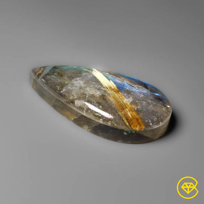 Labradorite,Rutilated Quartz