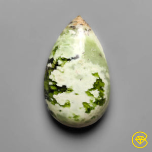 16 carat Turkish Chrome Chalcedony Cabochon Natural 24X14X7 mm From Turkey