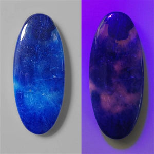 Rare Afghanite Cabochon (Fluorescent)