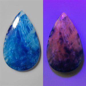 Rare Afghanite Cabochon (Fluorescent)