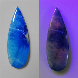 Rare Afghanite Cabochon (Fluorescent)