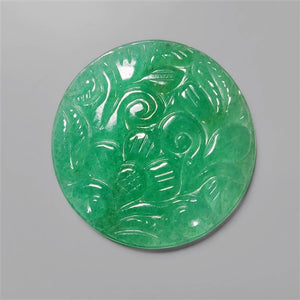 Green Tanzurine Mughal Carving