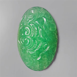 Green Tanzurine Mughal Carving