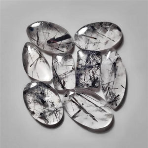 Black Tourmalinated Quartz Lot