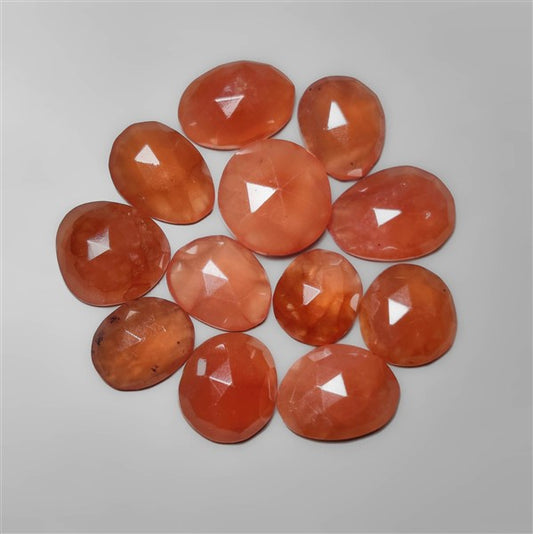 Rose Cut Gemmy Argentinian Rhodocrisites Lot