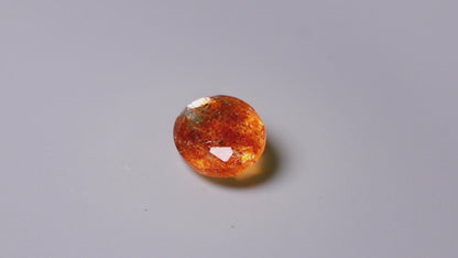 Faceted Tanzanian Sunstone