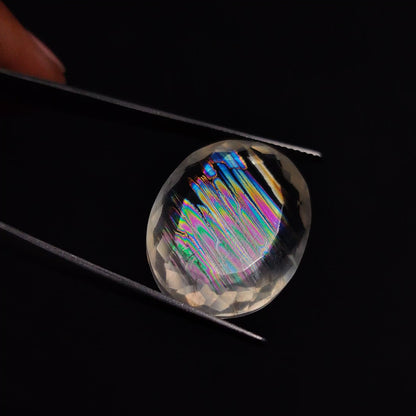 Faceted Malawi Moonstone