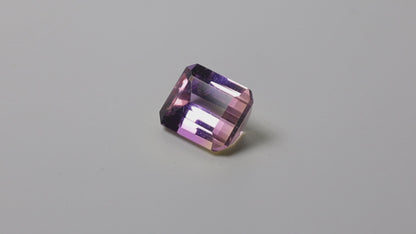 Faceted Ametrine AAA Perfect Bicolor