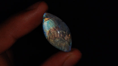 Rainbow Moonstone Cabochon
