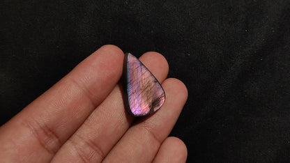 Purple Spectrolite Cabochon