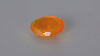 Faceted Mexican Fire Opal