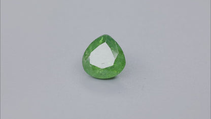 Rare Demantoid Garnet Vivid Green from Russia Unheated