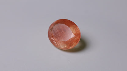 Deep Red Oregon Schiller Sunstone Faceted